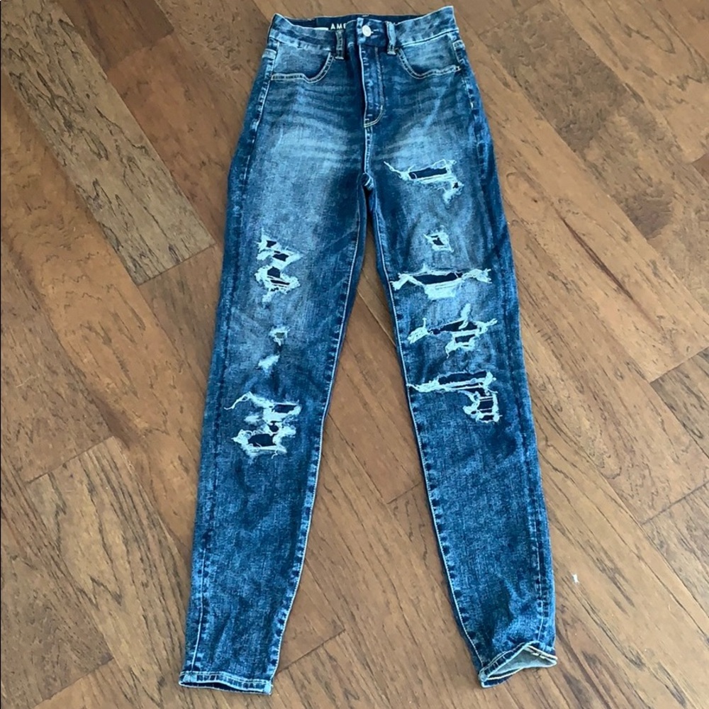 american eagle dream skinny jeans